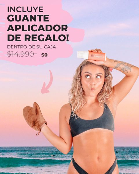 Mousse Autobronceante Transparente KAFI + Guante Aplicador de REGALO + envío GRATIS