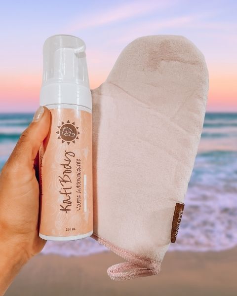 Mousse Autobronceante Transparente KAFI + Guante Aplicador de REGALO + envío GRATIS