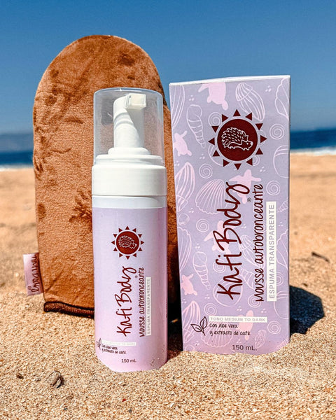 Mousse Autobronceante SIN Color KAFI + Guante Aplicador de REGALO + envío GRATIS