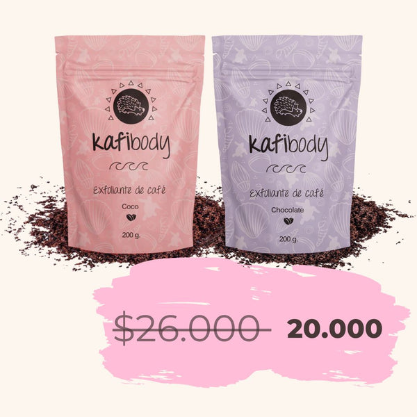 Exfoliantes Kafi : Pack con los 2 Best Sellers