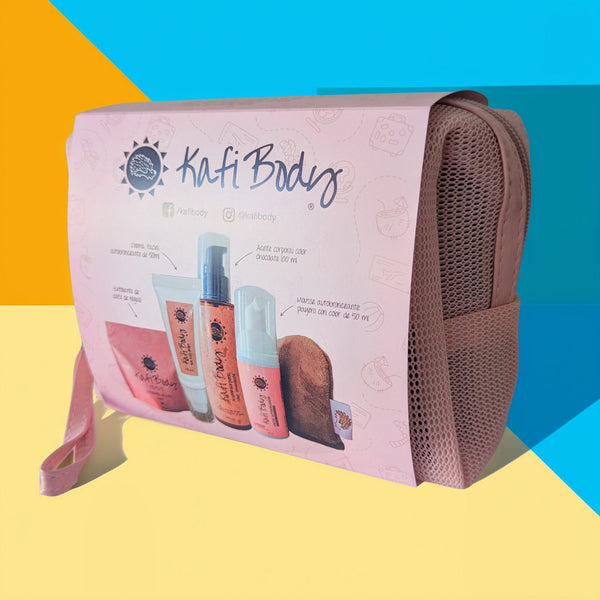 NUEVO Estuche Viajero con 4 productos Kafi