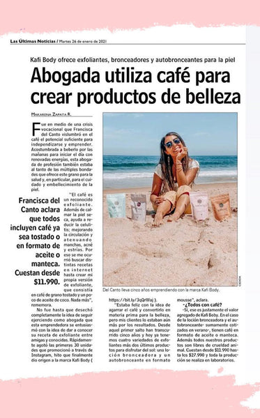 Exfoliante de Café aroma Coco