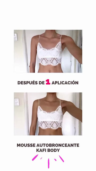 Mousse Autobronceante KAFI + Guante Aplicador de REGALO + envío GRATIS