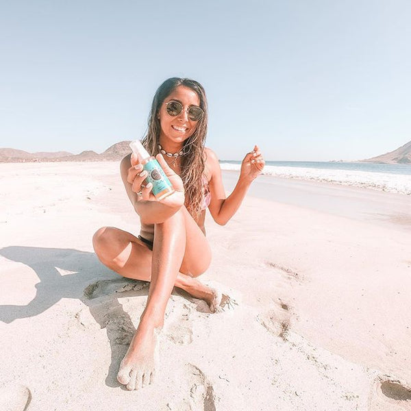 Fran con su Aceite Reparador para un Pelo de Sirena Kafi