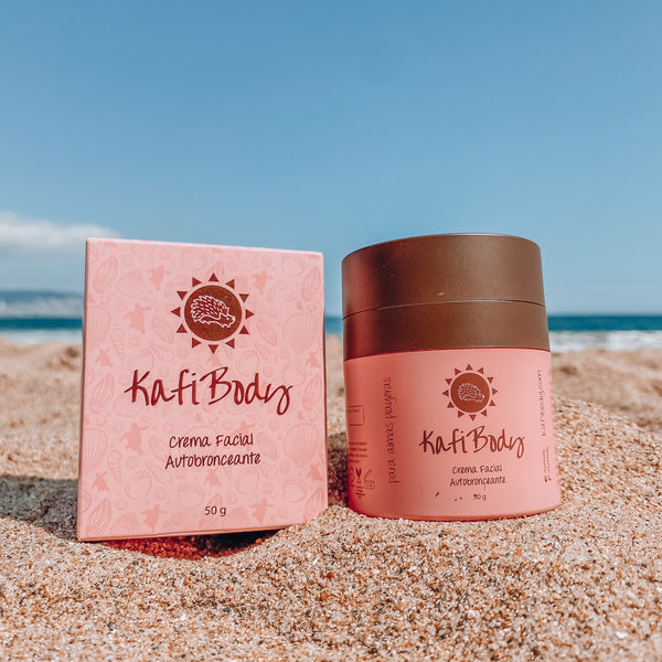 Crema Autobronceante de Rostro Kafi