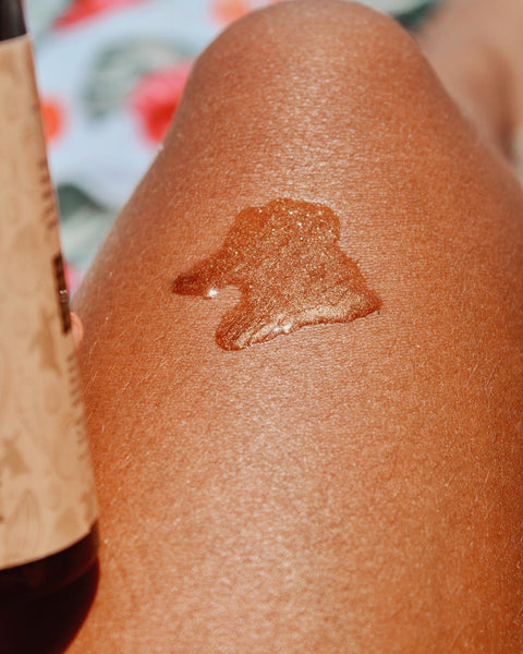Aceite Bronceador Color Chocolate