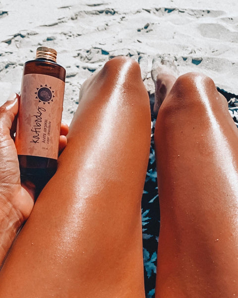 Aceite Bronceador Color Chocolate