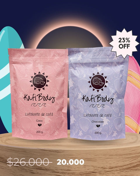 Exfoliantes Kafi : Pack con los 2 Best Sellers